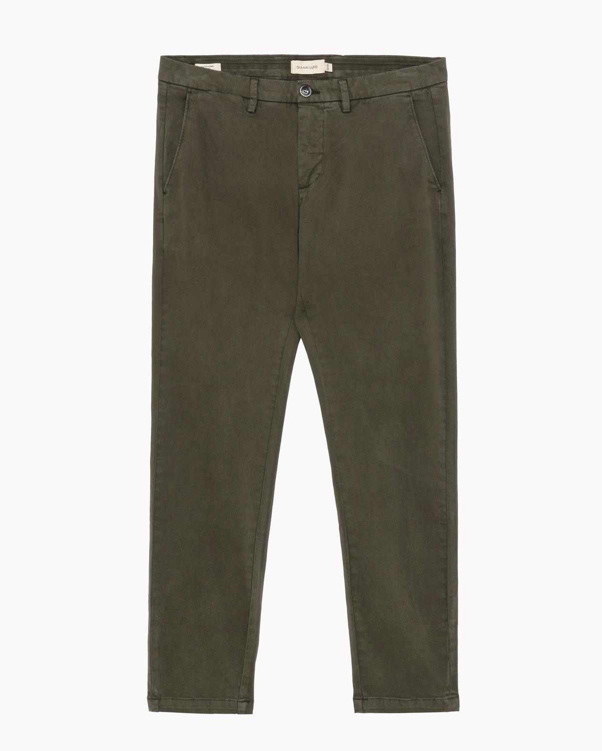 Pantaloni slim fit – verde militare