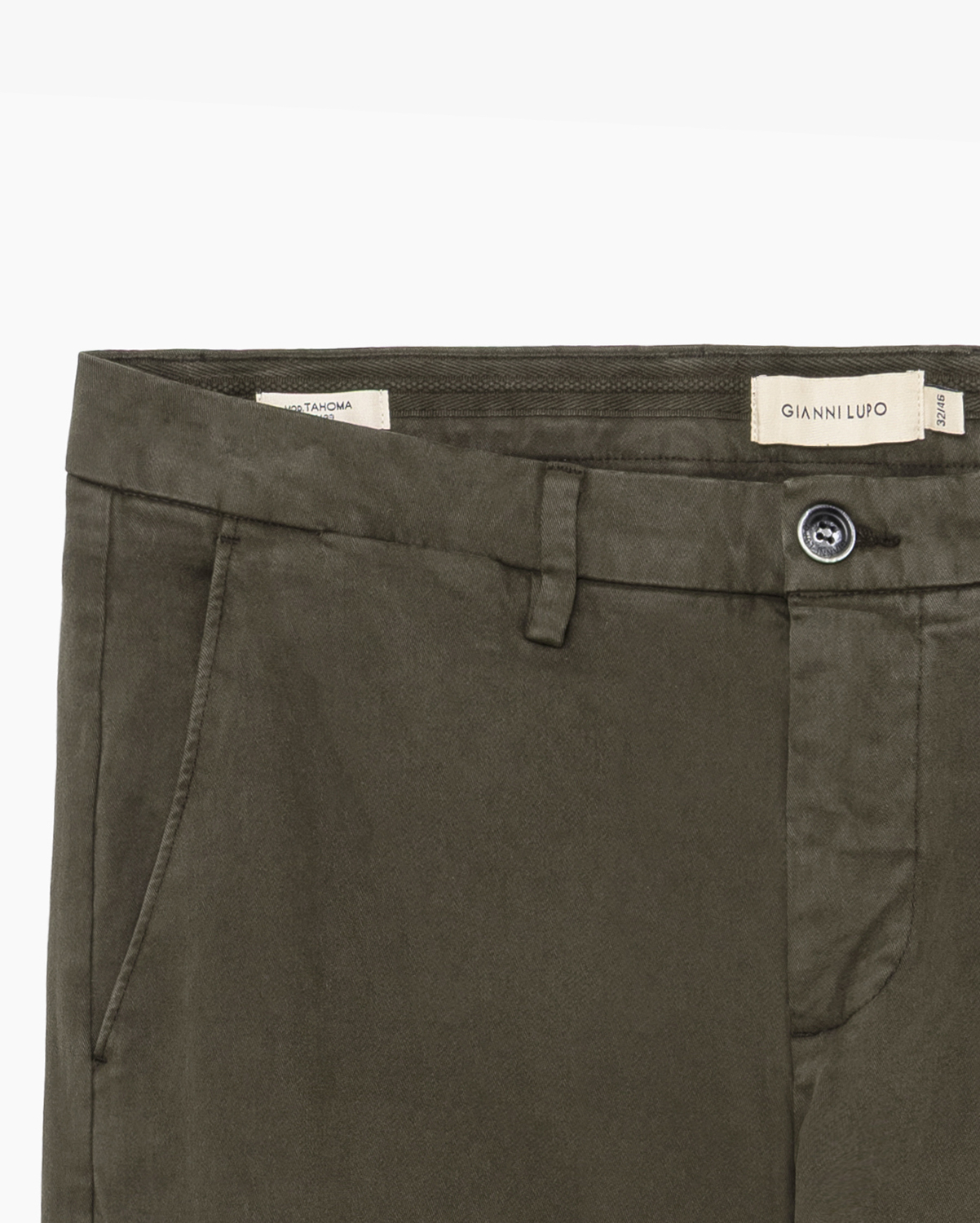 Pantaloni slim fit – verde militare - immagine 2
