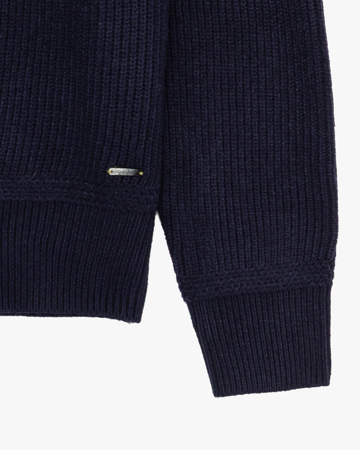 Maglione con scollo a V – blu - immagine 3