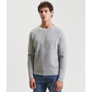 Maglione girocollo – grigio chiaro