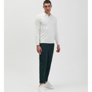 Polo in maglia – bianco